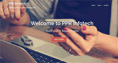 Desktop Screenshot of pprinfotech.com